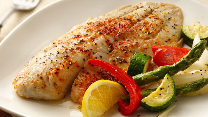 baked tilapia with vegetables recipe