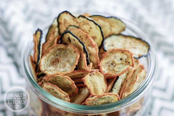 Cool Ranch Zucchini Chips
