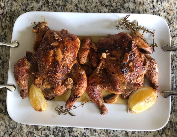 cornish game hen with rosemary recipe