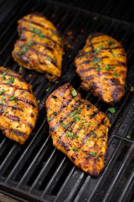 Moroccan Spiced Grilled Chicken Breasts