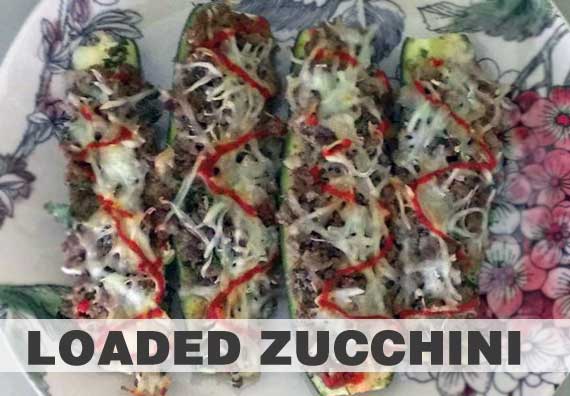 Loaded Zucchini
