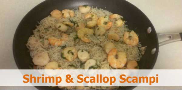 Shrimp and Scallop Scampi