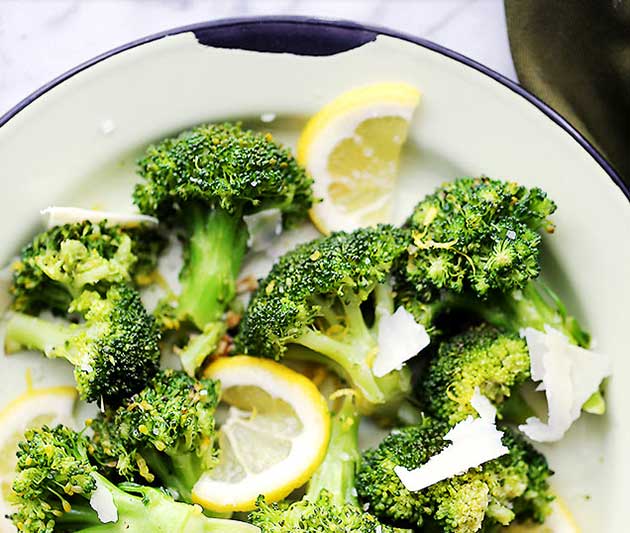 Lemon parmesan broccoli